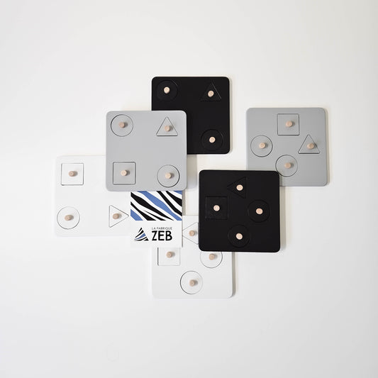 Set of 6 Conceptual Puzzles – 4 Pieces