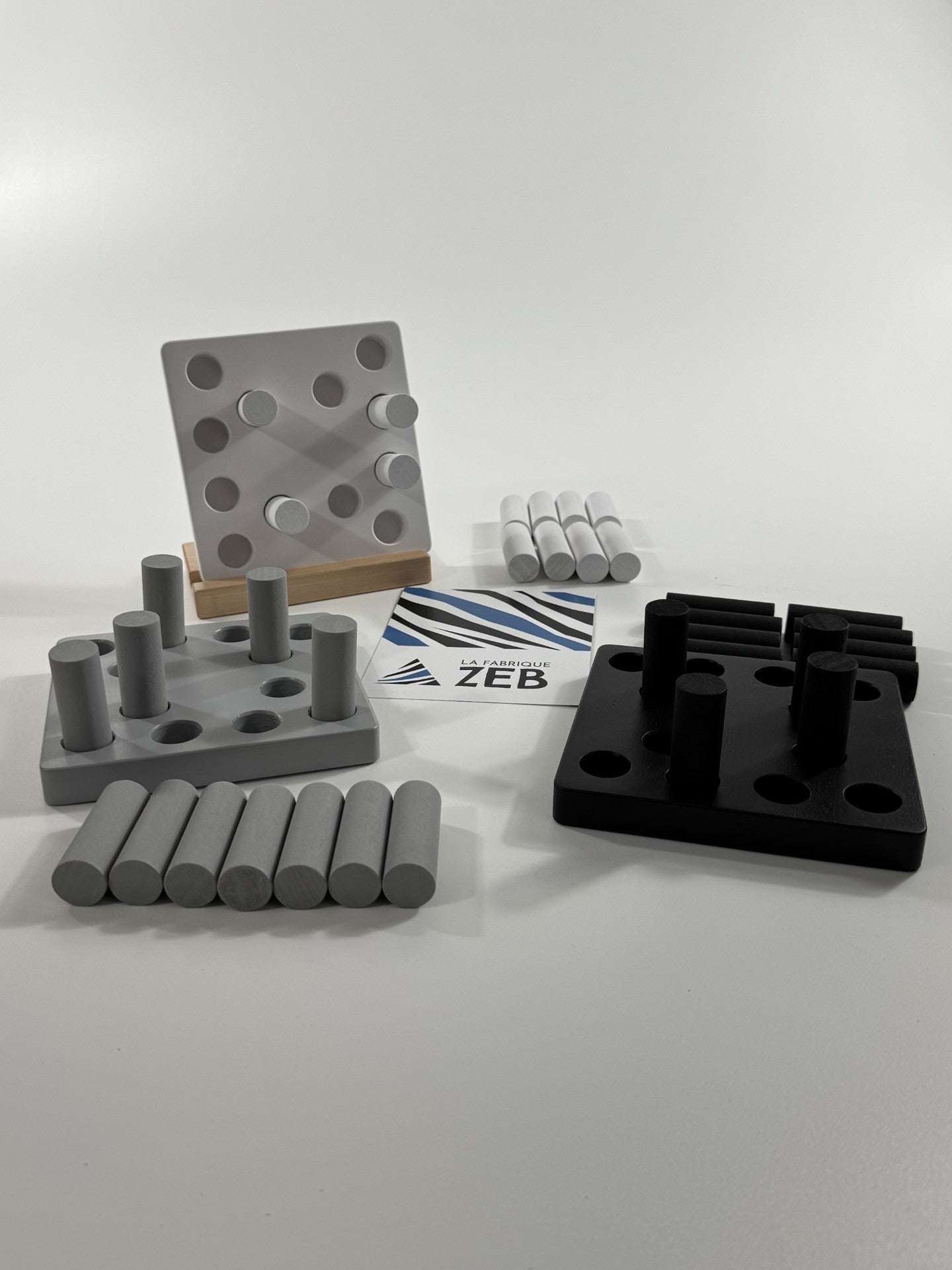 Set of 3 Large Peg Conceptual Boards #1