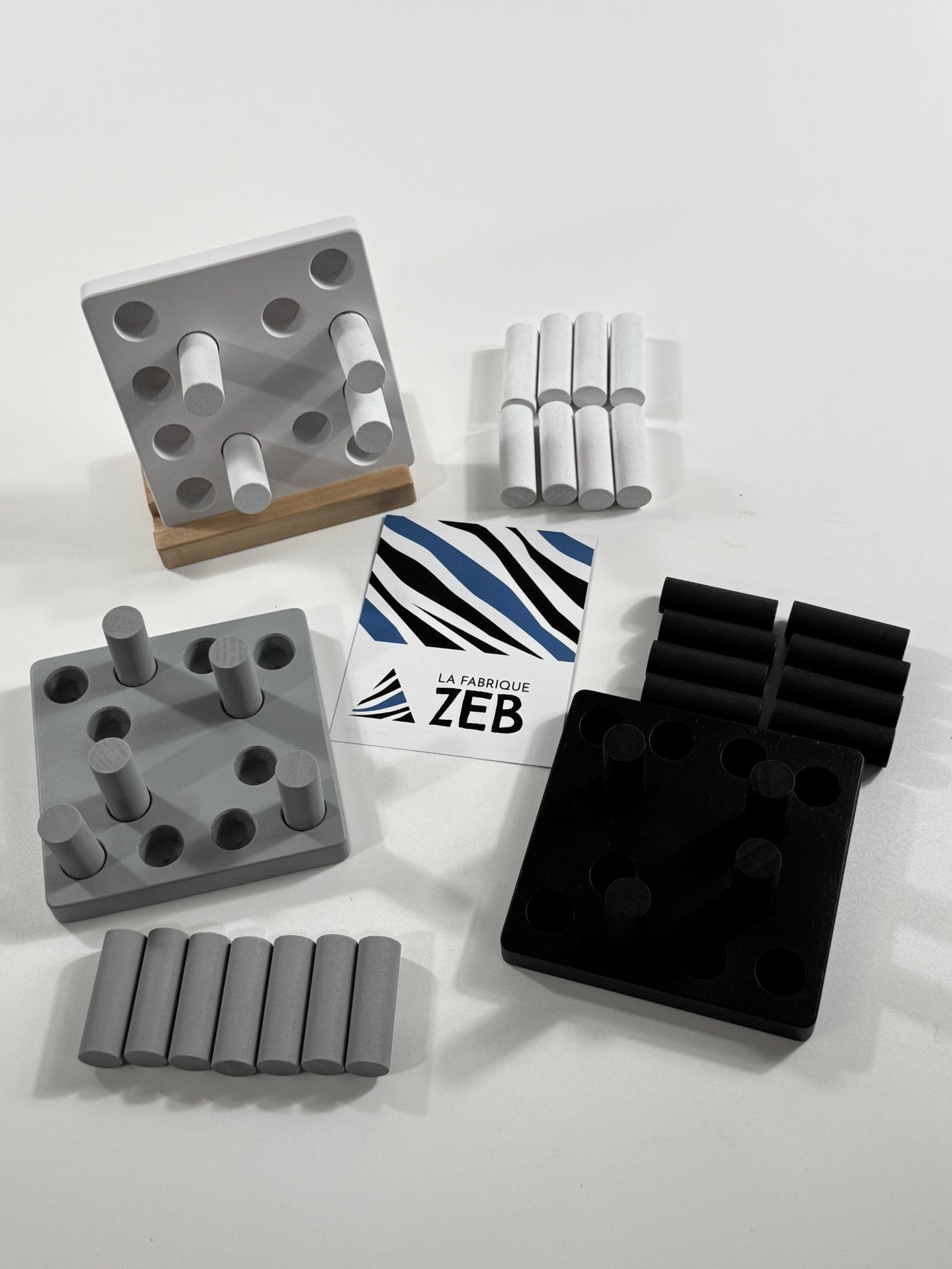 Set of 3 Large Peg Conceptual Boards #1