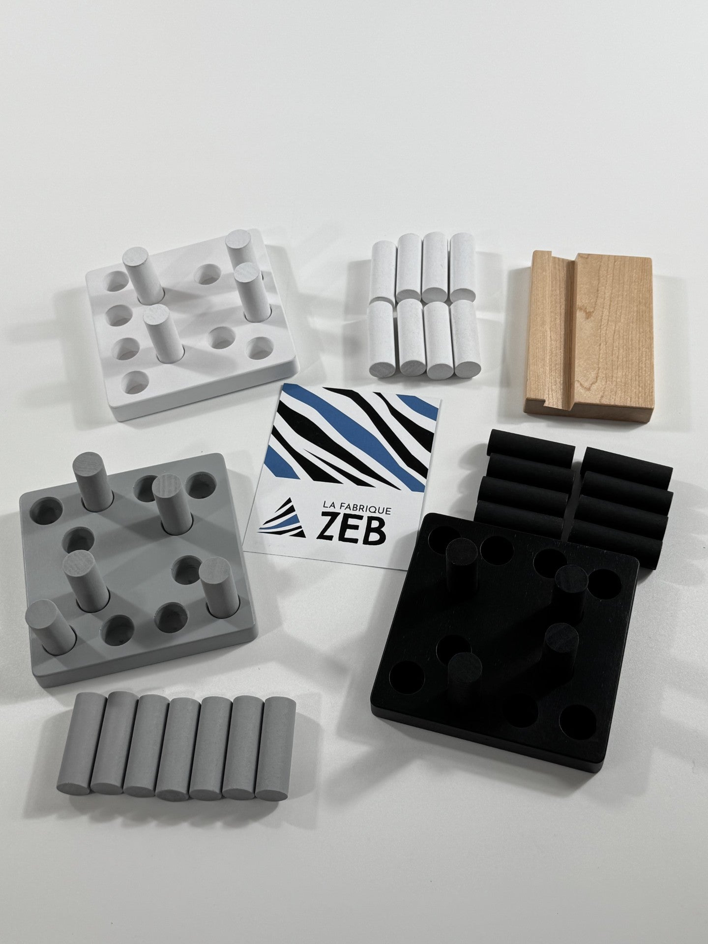 Set of 3 Large Peg Conceptual Boards #1