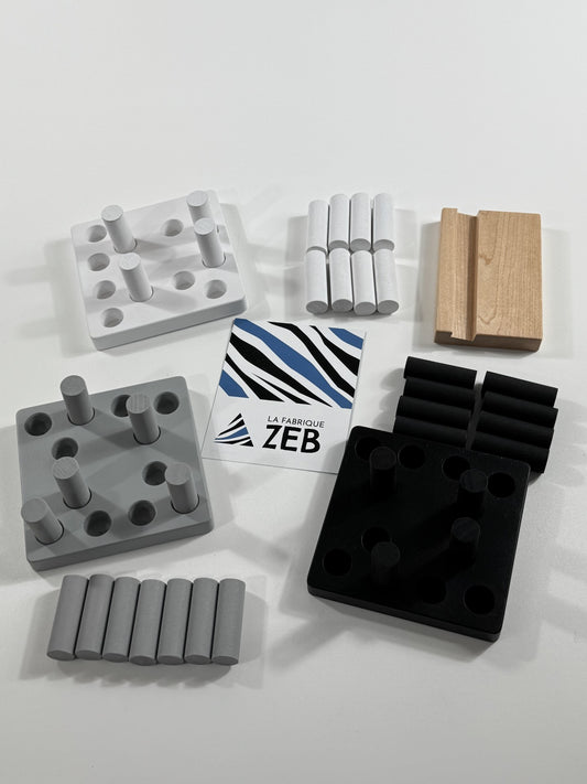 Set of 3 Large Peg Conceptual Boards #1