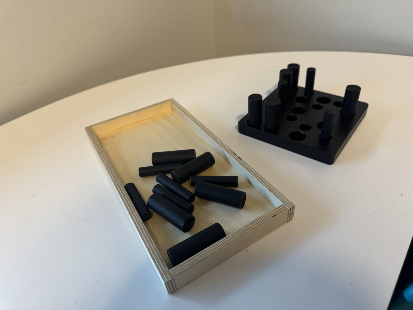 Set of 3 Small Peg Conceptual Boards #1